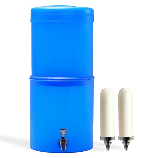 RAMA Gravity Lite Water Filter 20L – Non-Electric Water Purifier with Spirit Candles